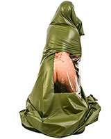 Body Bag aus PVC für Zwei mit Sichtfenster
