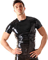 T-Shirt aus geklebtem Latex