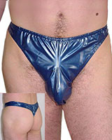 Mens PVC G-String