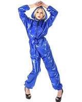 PVC Hooded Suit with Zipper - Unisex