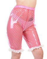PVC Bloomers mit Rüschen PVC Bloomers mit Rüschen