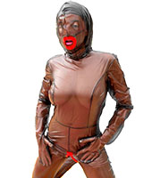 Doll-Catsuit PVC - der Anzug für die lebende Plastikpuppe