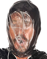 PVC Breathing Control Hood with Zipper