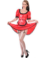 Maids Dress aus PVC für Damen