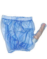 PVC Posing Pants with Sheath