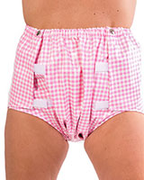 (Bild für) Windelhose aus PVC mit Klettverschlüssen - zum Schließen ins Bild klicken