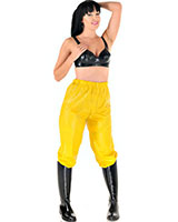 Gelbe Überhosen aus PVC - unisex Gelbe Überhosen aus PVC - unisex