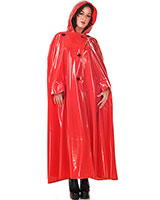 Cape aus PVC im 50er Jahre Vintage-Stil Cape aus PVC im 50er Jahre Vintage-Stil
