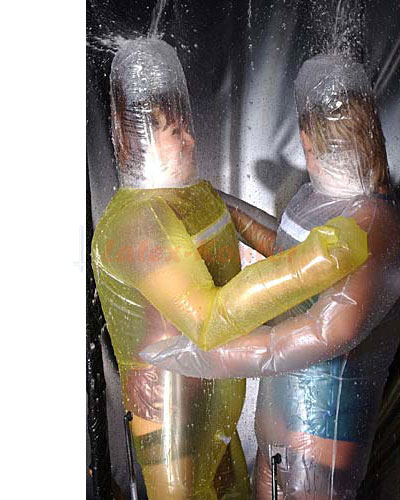 Inflatable Double Layer PVC Suit