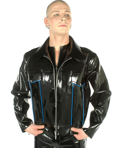 Cowboy-Jacke aus Latex